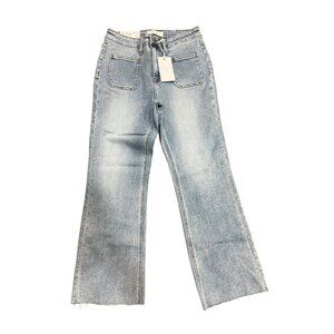 Vervet‎ Blue High- Rise Flare- Bella